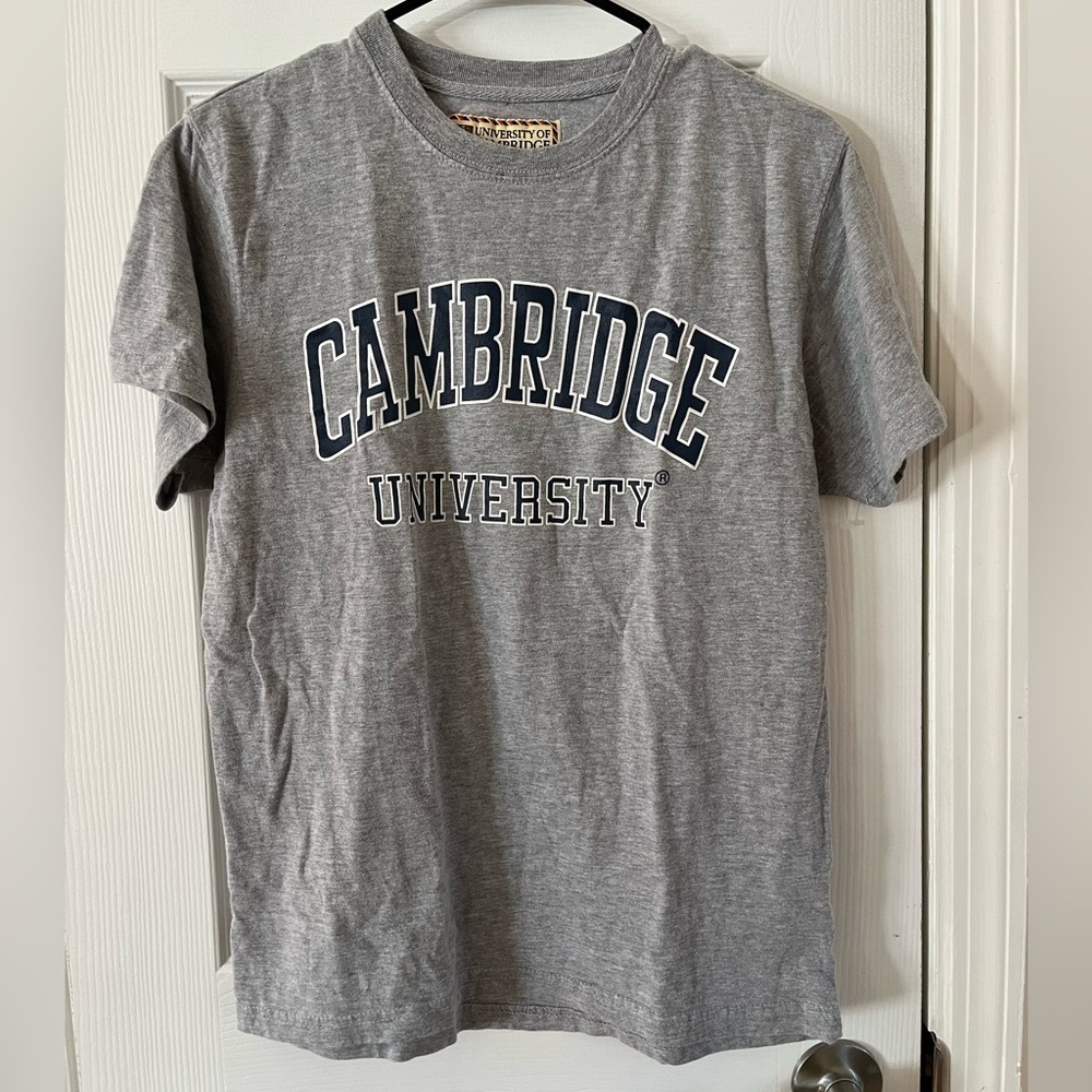 Authentic Cambridge University Tee- Size M - image 1